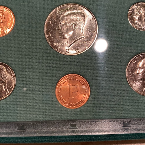 1991 Uncirculated Bank Set - Philadelphia Mint - Picture 4 of 4